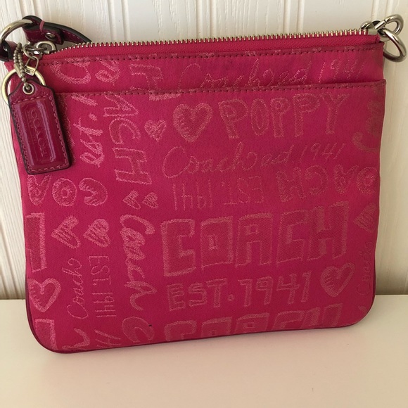 Coach Poppy crossbody purse - Picture 2 of 5